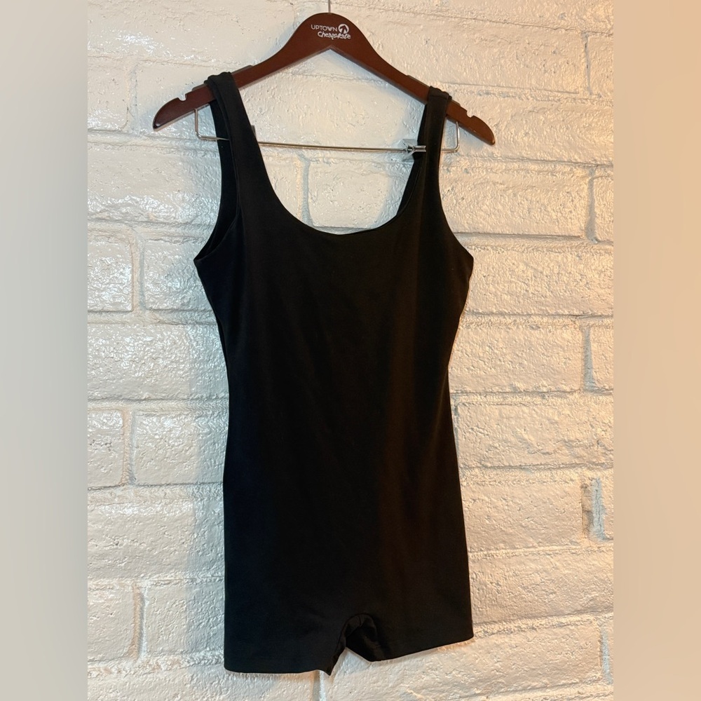 Automet Black Sleeveless Bodysuit